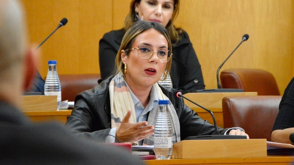  Pilar Orozco en un Pleno 