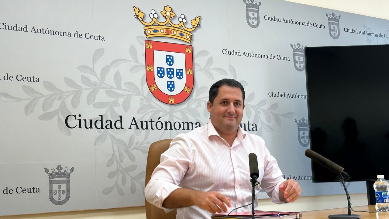 Alejandro Ramírez, portavoz del Gobierno de Ceuta (M. Zapico)