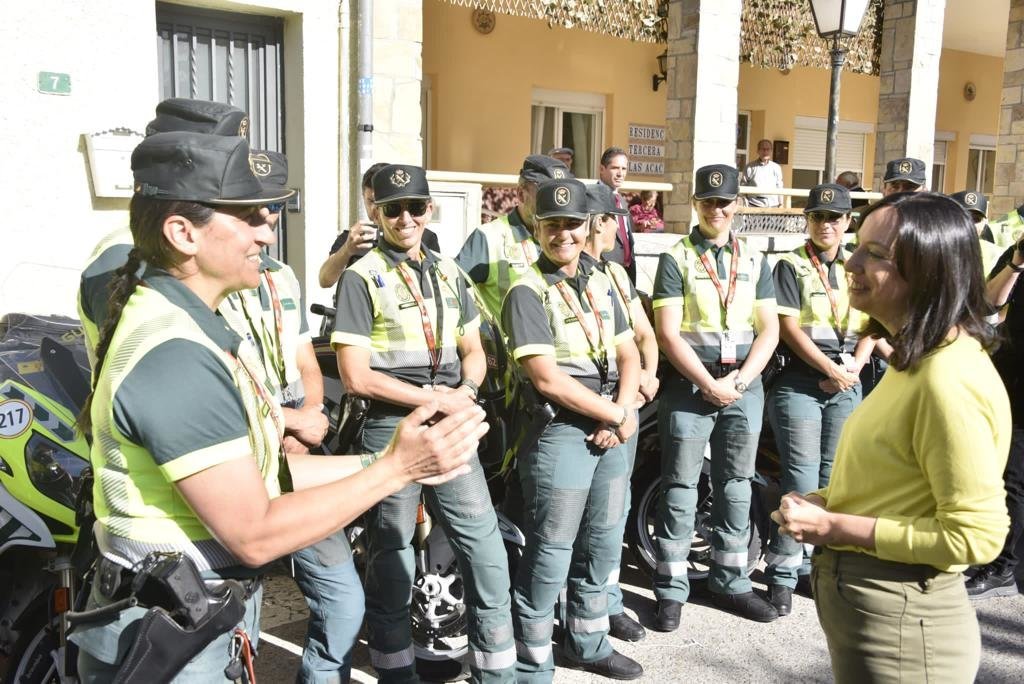 Mrcedes González, durante su anterior etapa al frente de la Guardia Civil (MINISTERIO DEL INTERIOR)